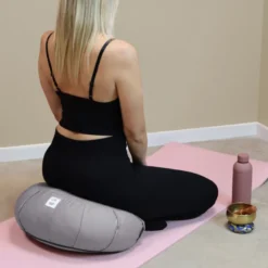 Coussin de méditation - demi-lune