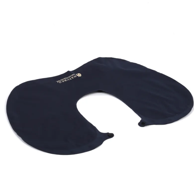 Coussin gonflable cale-nuque de voyage