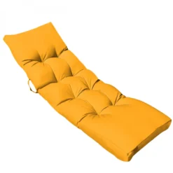 Coussin pour bain de soleil capitonné