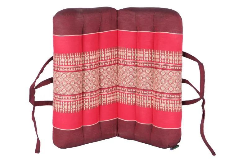 Coussin yoga méditation kapok rouge Rouge