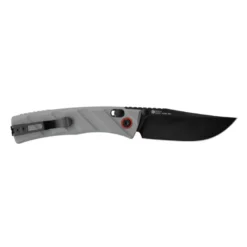 Couteau de poche pliant P856B gris lame acier spécial ambidextre Ruike