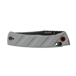 Couteau de poche pliant P856B gris lame acier spécial ambidextre Ruike