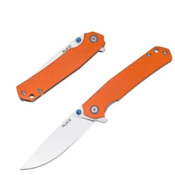 Couteau de poche pliant P801J orange lame acier Ruike