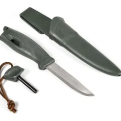 Couteau de survie light my fire fireknife bio vert