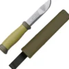 Couteau de survie mora 2000 green vert armée