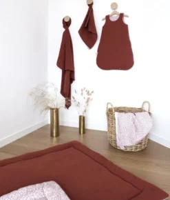 Couverture fleuri tomette