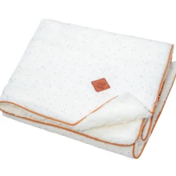 Couverture gaze coton sherpa jeanne