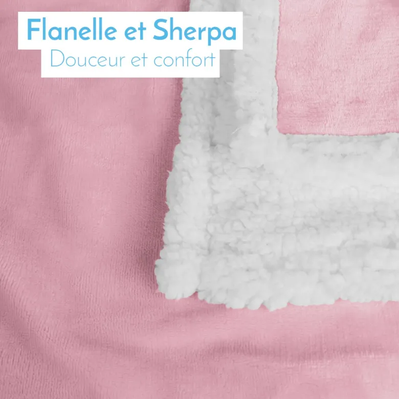 Couverture polaire pour enfant