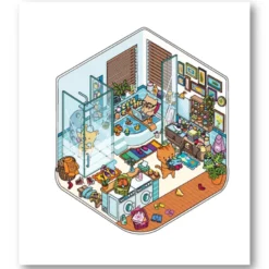 Cozy stickers Ma petite maison cocooning