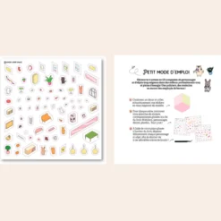 Cozy stickers Mes petits jobs trop mignons