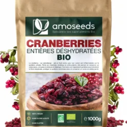 Cranberries entières bio 1kg