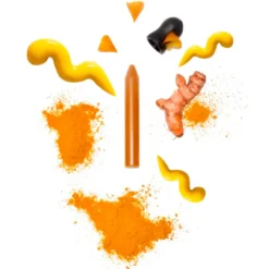 2 crayons d'assaisonnement à tailler ketchup et moutarde