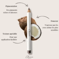 Crayon yeux naturel - #502 gris