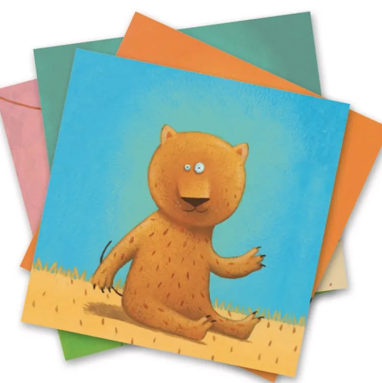 Créer avec stickers petit cadeau 3-6y an