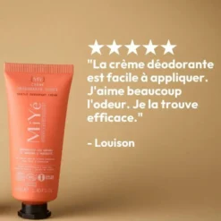 Crème déodorante douce
