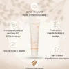 Crème solaire visage teintée spf50 sable