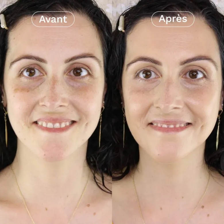 Crème solaire visage teintée spf 50 doré