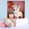 Crochetez, adoptez, exposez ! Coffret Lizzy le corgi au crochet