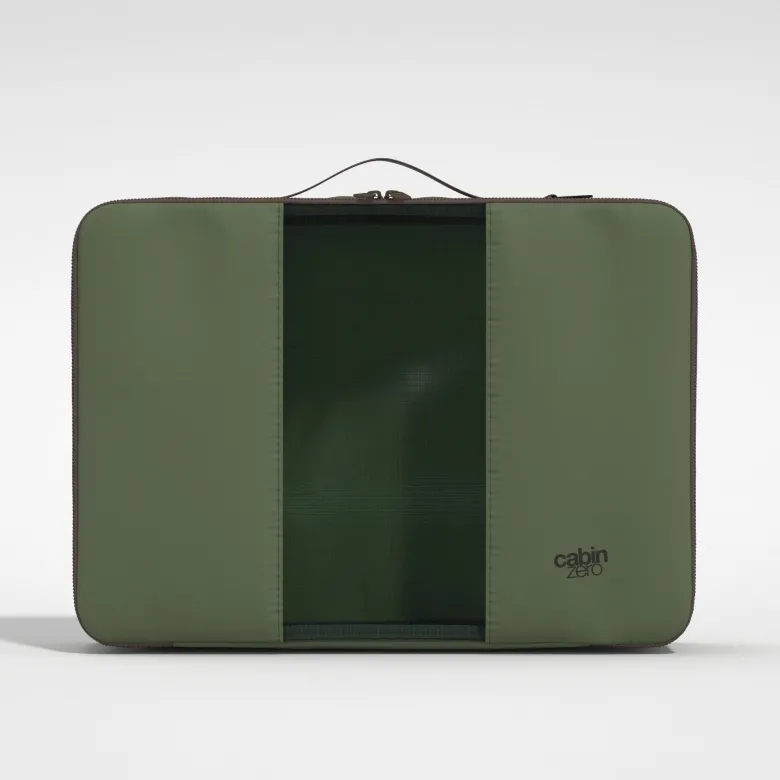 Cube d'emballage lux - grand - khaki Vert
