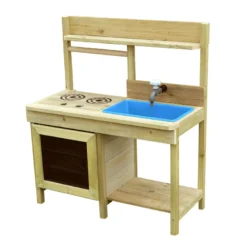 Cuisine de jardin en bois pour enfant
