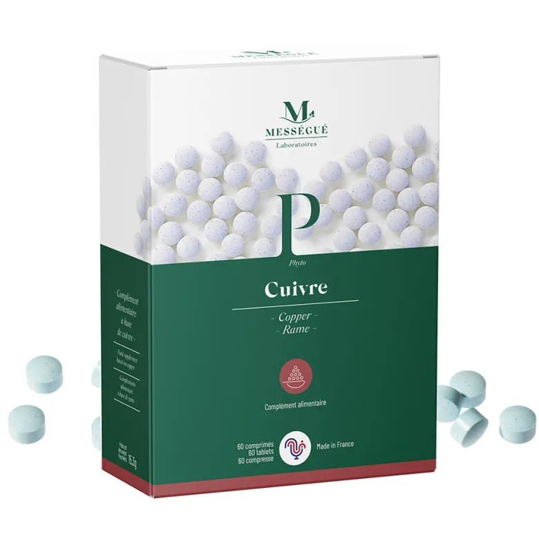 Cuivre - muscles & articulations - complément alimentaire