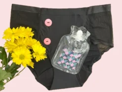 Culotte menstruelle bouillotte xl rose
