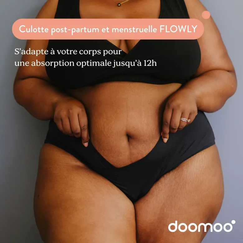 Culotte menstruelle flowly doomoo xs s m