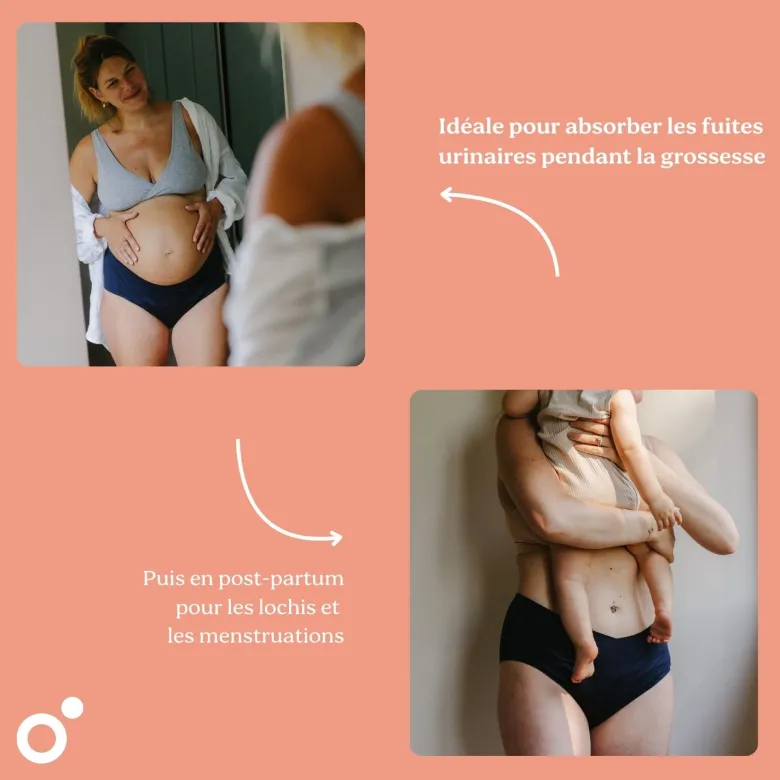 Culotte menstruelle flowly doomoo xs s m