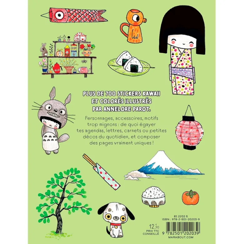 Cute 'n' cosy Stickers - Trop kawaï