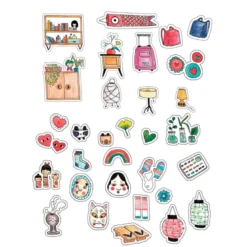 Cute 'n' cosy Stickers - Trop kawaï