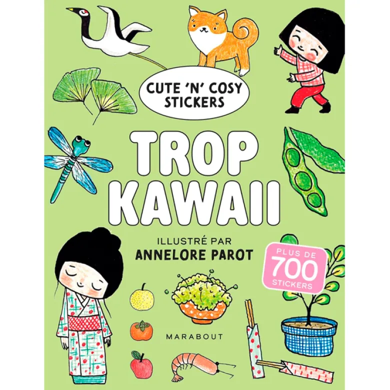 Cute 'n' cosy Stickers - Trop kawaï