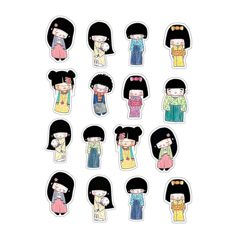 Cute 'n' cosy Stickers - Trop kawaï
