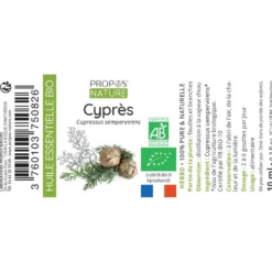 Cyprès bio - huile essentielle