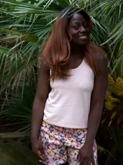 Débardeur pyjama rossingol rose pétale L