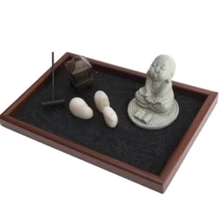 Décoration jardin zen de sagesse