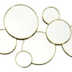 Décoration miroir rond
