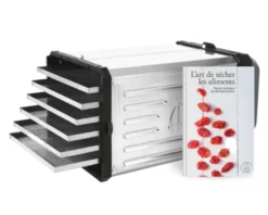 Deshydrateur alimentaire 6 plateaux, pro deluxe