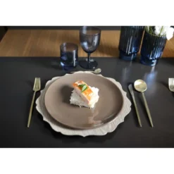 Dessous d'assiette grain de bois - lot de 6