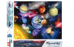 Diamond painting planètes