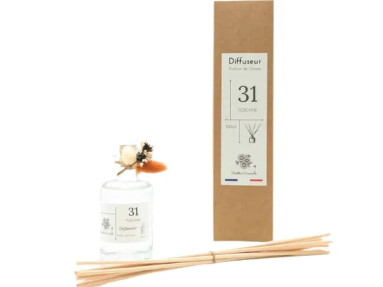 Diffuseur à bâtonnets 100ml toscane