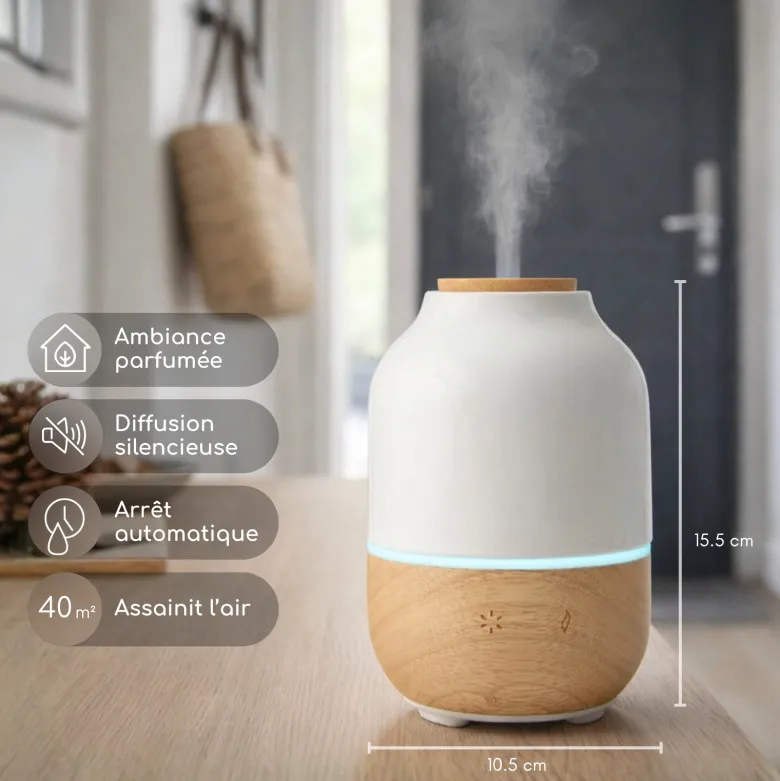 Diffuseur d'huile essentielle purisia