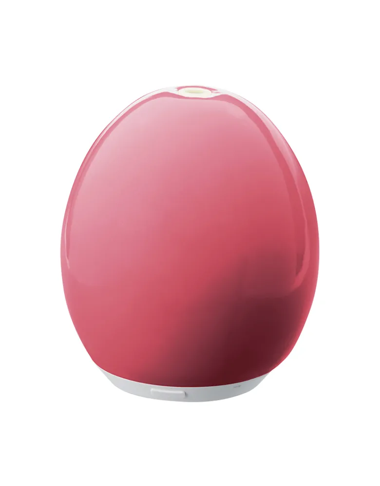 Diffuseur d'huiles essentielles rétro chic en céramique Fuchsia