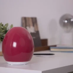 Diffuseur d'huiles essentielles rétro chic en céramique Fuchsia