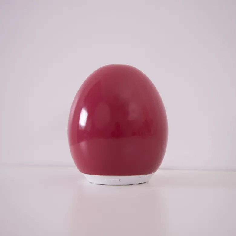 Diffuseur d'huiles essentielles rétro chic en céramique Fuchsia
