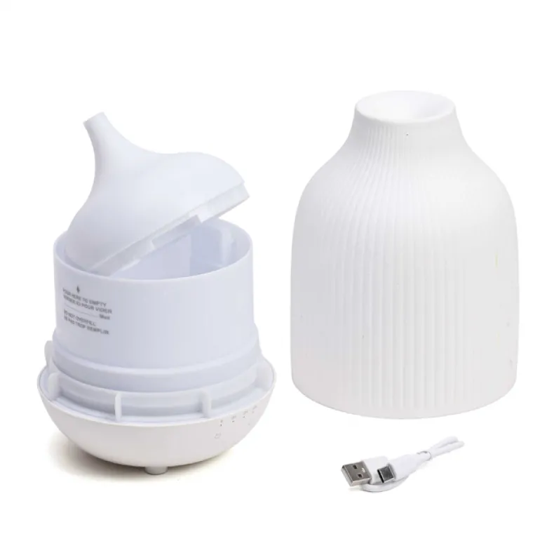 Diffuseur d'huiles essentielles à ultrason en céramique sans fil Shiro