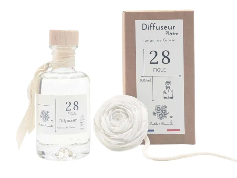 Diffuseur en plâtre 100ml figue