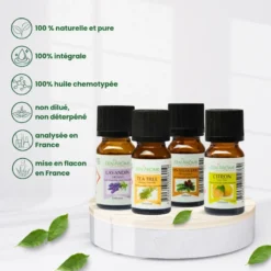 Diffuseur medusa + 4 he citron arbre à thé lavandin pin