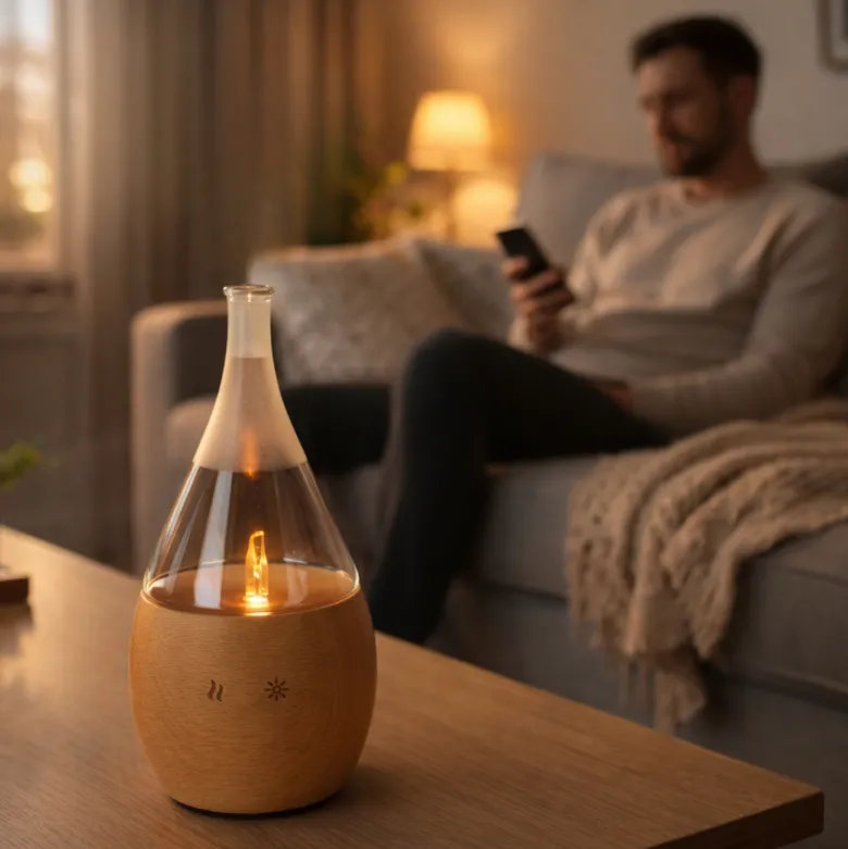 Diffuseur par nébulisation en bois bolea