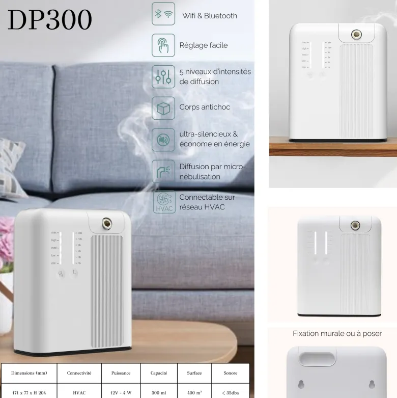Diffuseur pro grande surface dp300