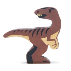 Dinosaure - velociraptor - bois